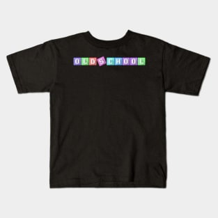 Old School Arcade Text Kids T-Shirt